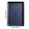 thumbnail image 3 of Hearth & Gear Non Stick Bakeware Heavy Duty Steel Cookie Sheet For Even Heating Oven Baking Pans For Baking Roasting And Cooking Wire Tray Cooking Baking Rack Stoneware Baking Sheet Half Sheet Pan, 3 of 6