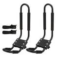 thumbnail image 2 of Kayak Roof Rack, Canoe Roof Mount Space Saving Large Loading  For Surfboard For Sailboat, 2 of 8