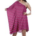 thumbnail image 3 of Moomaya Robes Imprimées à Épaules Femmes Robes Caftan de Cocktail Robe Aguichant, 3 of 6