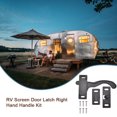 thumbnail image 1 of Maoww RV Screen Door Right Hand Handle Kit Universal Cargo Trailer Touring Caravans Camper Replacement Parts Accessories, 1 of 6