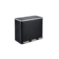 thumbnail image 1 of The Step N' Sort 3 x 18L, Triple Compartment Trash and Recycling Bin, 1 of 7
