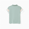 thumbnail image 4 of PatPat Ensembles Assortis pour la Famille Polo à Rayures Vert Ou Robe à Bretelles avec Ceinture à Imprimé Floral, 4 of 7