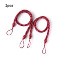 thumbnail image 4 of Shengyu 1/2/3/5 2 Pcs Support de Rideau en Polyester pour Maison Hôtel Salon Chambre Drapé Attache Décorative Corde Ondulée Décor Rouge 1 Pce, 4 of 6