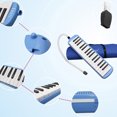 thumbnail image 4 of Miangastore 32 Piano Keys Melodica Musical Instrument with Case for Music Lovers Beginners (Blue), 4 of 7