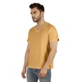 thumbnail image 2 of Inkmeso Men's V-neck Basic Tshirt Short Sleeve Solid Regular Fit Cotton Tee, 2 of 7