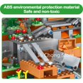 thumbnail image 4 of 1315pcs The Village Special Edition Building Blocks With Steve Action Figures Compatible My World Set Toy 21138, 4 of 6