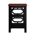 thumbnail image 1 of Convenience Concepts Omega Table d'Appoint, Fini Bois Cerisier et Noir, 1 of 5