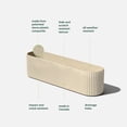 thumbnail image 2 of Veradek Demi Series Window Box 36" Plastic-Stone Planter - (Sand/1 Pack), 2 of 10