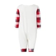 thumbnail image 4 of MesaSe Famille Lettre Imprimée à Carreaux Coton 2 Pièces Pyjama Ensemble Costume Quotidien, 4 of 9