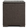 thumbnail image 3 of Serta Laguna Table d'Appoint de Rangement pour Patio en Osier, Brun, 3 of 9