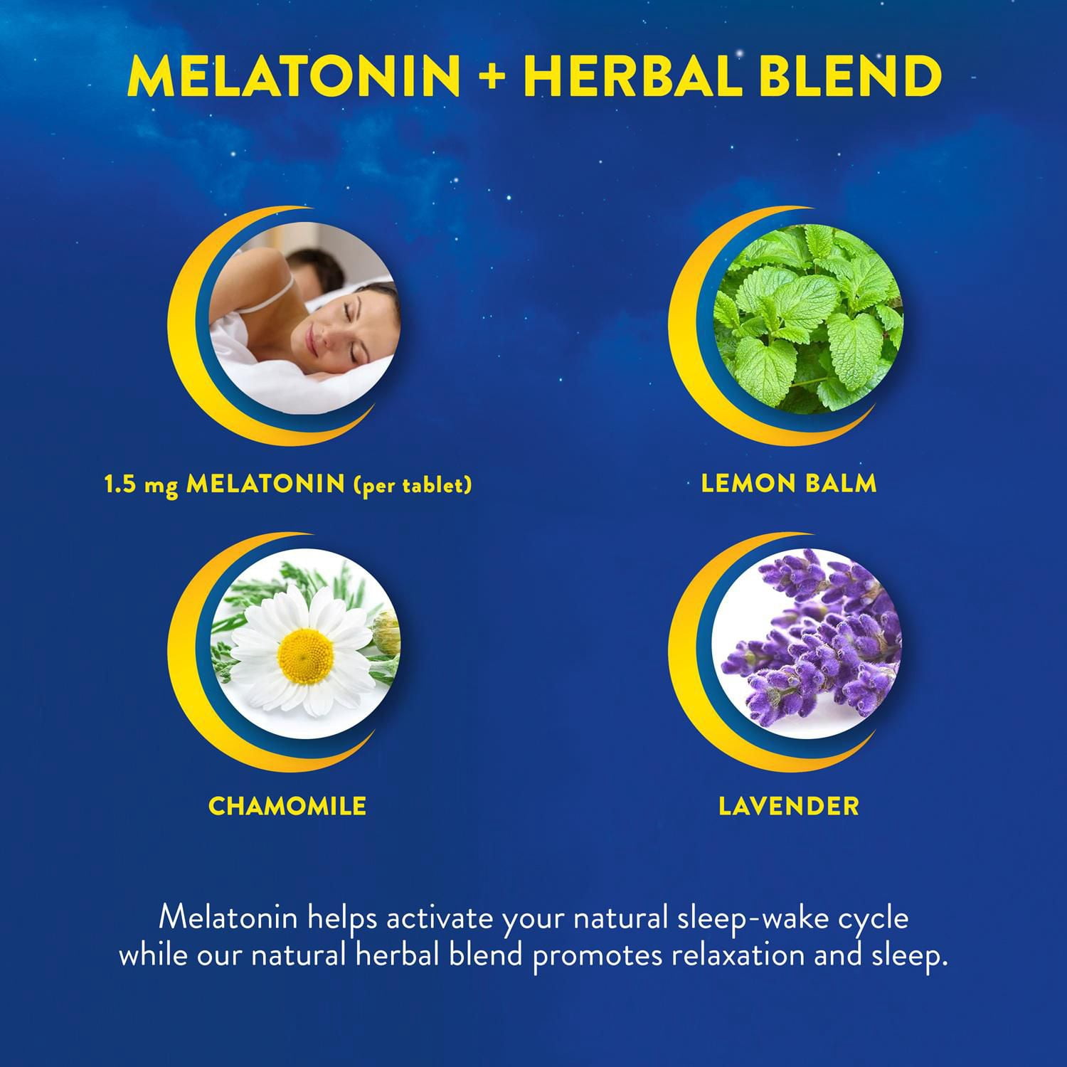 MidNite Aide au Sommeil Naturelle en Comprimés à Croquer, Traitement de l'Insomnie Occasionnelle, Saveur de Cerise