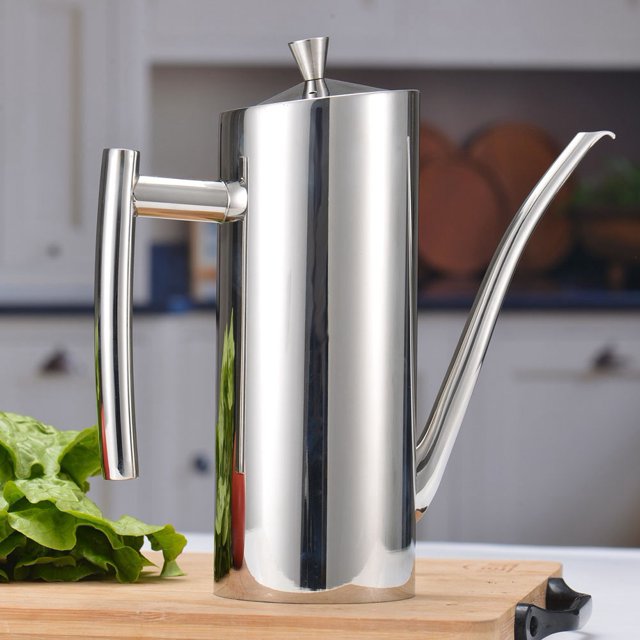 Distributeur d'Huile de Casserole de Soja en Acier Inoxydable Domestique 700ml Véritable Excellence