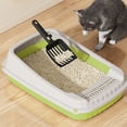 thumbnail image 4 of Cagogo under $5 High Sided Litter Box, Extra Large Cat Litter Box with High Sides, Enclosed Privacy Hood Litter Tray, Anti Tracking Anti Splash, Easy Clean Includes Scoop, Big Cats, 4 of 6