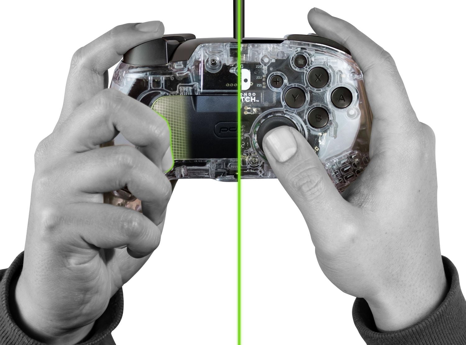 Manette avec fil Afterglow Deluxe avec audio pour Nintendo Switch