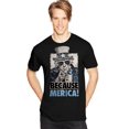 thumbnail image 1 of Hanes T-Shirt Graphique pour Hommes, 2TG, Parce Que Merica, 1 of 1