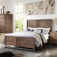 thumbnail image 1 of Bowery Hill Queen Panel Bed in Reclaimed Oak, 1 of 2