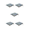 thumbnail image 2 of Wweixi Cushion Pad For Square Chair - Soft And Comfortable Wide Range Of Uses Square Chair Cushion Colorful Triangles 5Set, 2 of 6