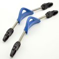 thumbnail image 1 of Yimiti 2Pcs Scuba Diving Stainless Steel Spring Fin Straps Non-Slip Fin Straps,Blue L, 1 of 9