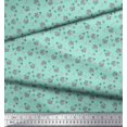 thumbnail image 3 of Soimoi Poly Crepe Fabric Floral,Bird & Sheep Kids Printed Fabric 1 Yard 52 Inch Wide, 3 of 3