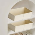 thumbnail image 4 of Telescopic Polypropylene Storage Box - Expandable Cabinet Organizer 18.5x8.27x5.91in for Kitchen Snacks/Cans, （Beige）, 4 of 6