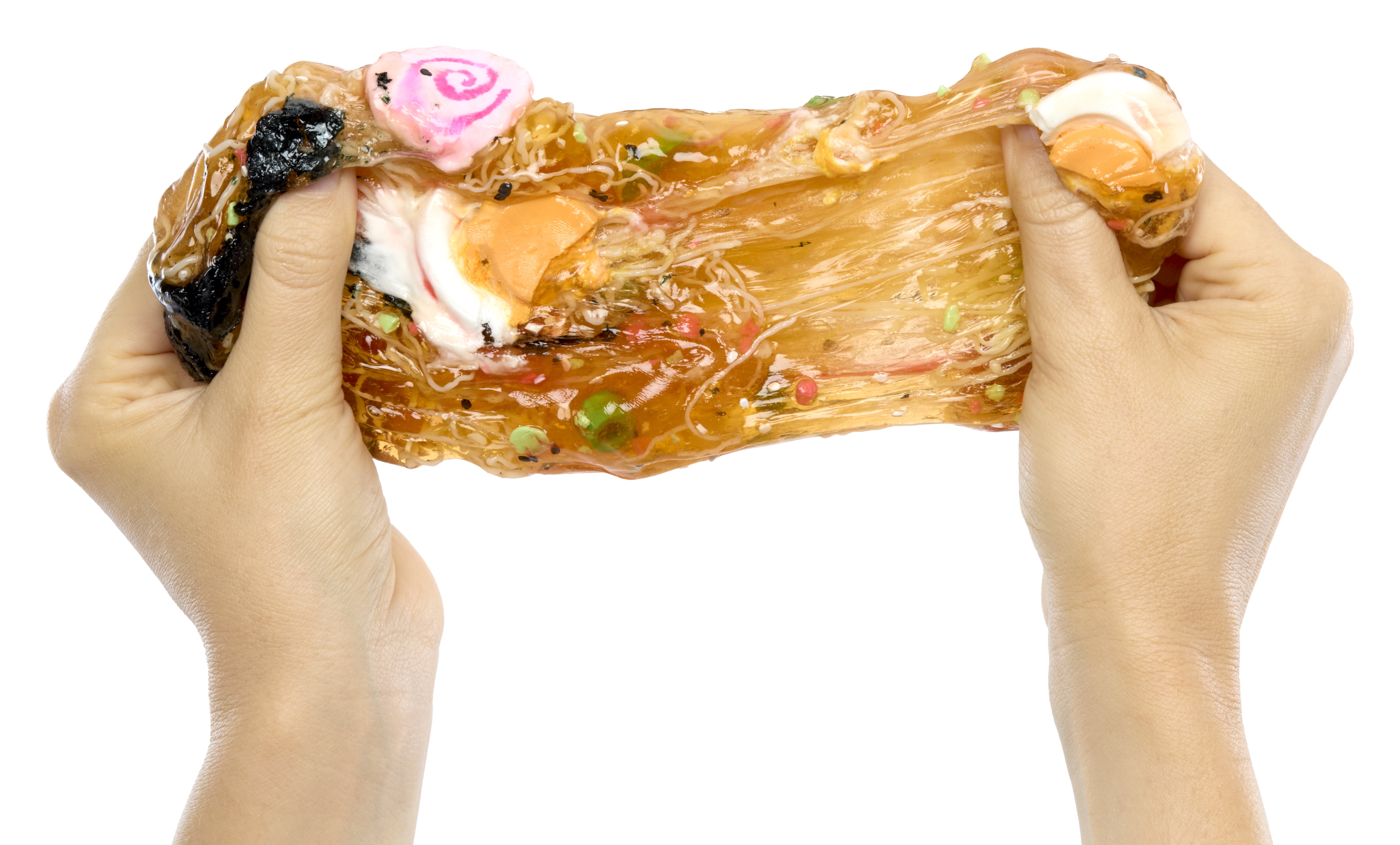 Nécessaire de gelée pour confection de nouilles ramen Slime Life - ingrédients à déballer pour créer, écraser et étirer votre gelée alimentaire, âge 8 ans et +