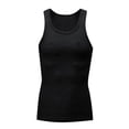 thumbnail image 4 of TIMIFIS Mens Tank Top Undershirt Quickly Dry Compression Sleeveless Muscle A-Shirt Summer Casual Basic Workout Athletic Tank Top, 5 Pack, 4 of 8