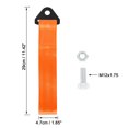 thumbnail image 2 of Unique Bargains Red Universal Vehicle Replacement Towing Hook Bumper Trailer Belt Strap, 2 of 5
