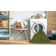 thumbnail image 2 of Ahgly Company Tapis Rectangulaire Lavable en Machine Intérieur Transitionnel Vert Armée, 2 Pieds x 4 Pieds, 2 of 7