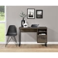 thumbnail image 1 of Candon Computer Desk, Medium Brown, 1 of 9