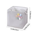 thumbnail image 3 of Storage Basket Fabric Material Foldable Storage Basket Home Clothing Toys Miscellaneous Storage Basket, 3 of 6