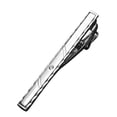 thumbnail image 1 of 1pc Men Metal Silver Tone Simple Necktie Tie Bar Clasp Clip Clamp Pin, 1 of 8