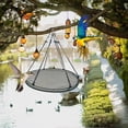thumbnail image 4 of Hanging Bird Feeding Net Bag Universal Bird Feeder Net Hanging Bird Food Catcher Garden Outdoor Tray Feeding Accessory, 4 of 8