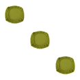 thumbnail image 1 of kurtrusly Chair Cover Slipcover Stretch Seat Computer Protection Set Anti-Dirty Thicken Solid Home Wedding Universal Decoration Yellow/Seat Mat 3Set, 1 of 6