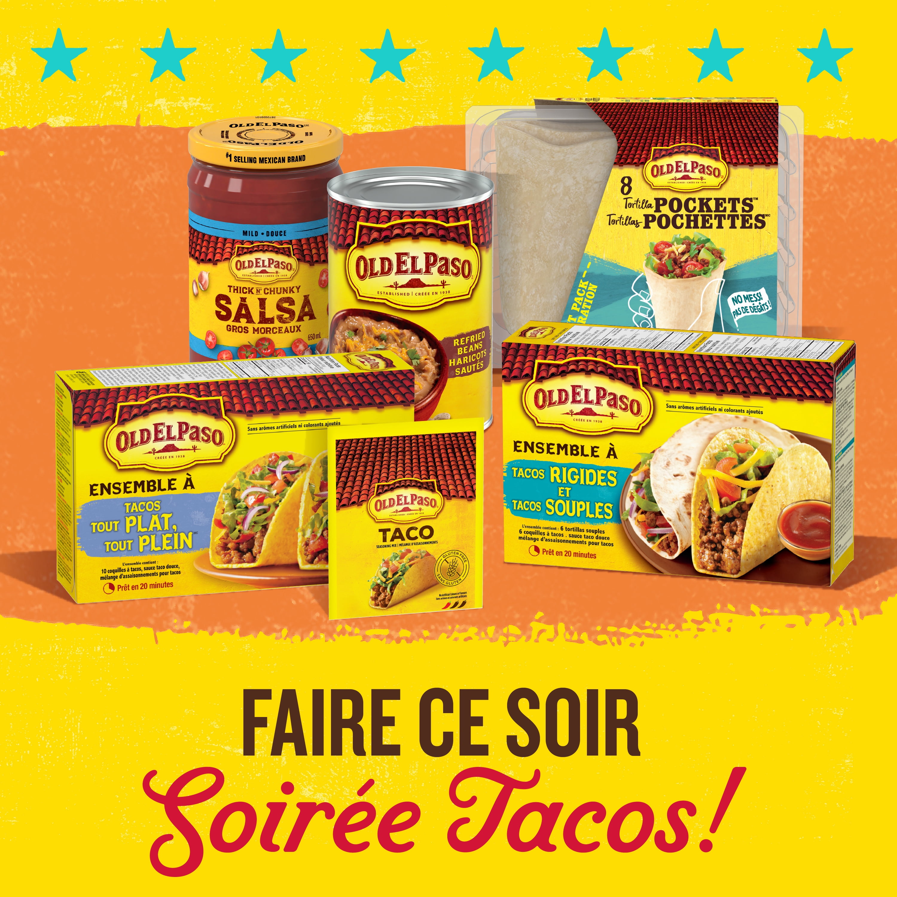 Old El Paso Hard Taco Dinner Kit