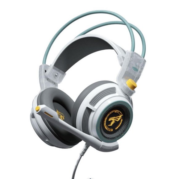 SOMIC SOMIC G941 USB 7.1 Surround Sound Gaming Headset with Omnidirectional Microphone, 40mm Drivers, Lightweight Design, Black/White Options, 2m Cable