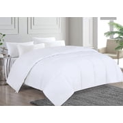 Marina Decoration Comforter Fluffy Ultra Soft Goose Down Alternative Quilted Breathable All Season Luxury White Duvet Insert with Corner Tabs