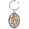 thumbnail image 1 of AngelStar Never Driver Faster Than Your Angles Can Fly Angel Key Chain Silver 1.25"" x 0.25"" x 3"", 1 of 1