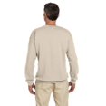 thumbnail image 2 of Gildan G180 Adult Heavy Blend 50/50 Fleece Crew - SAND - XS, 2 of 2