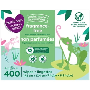 Parent’s Choice Enriched with Aloe Fragrance-Free Wipes