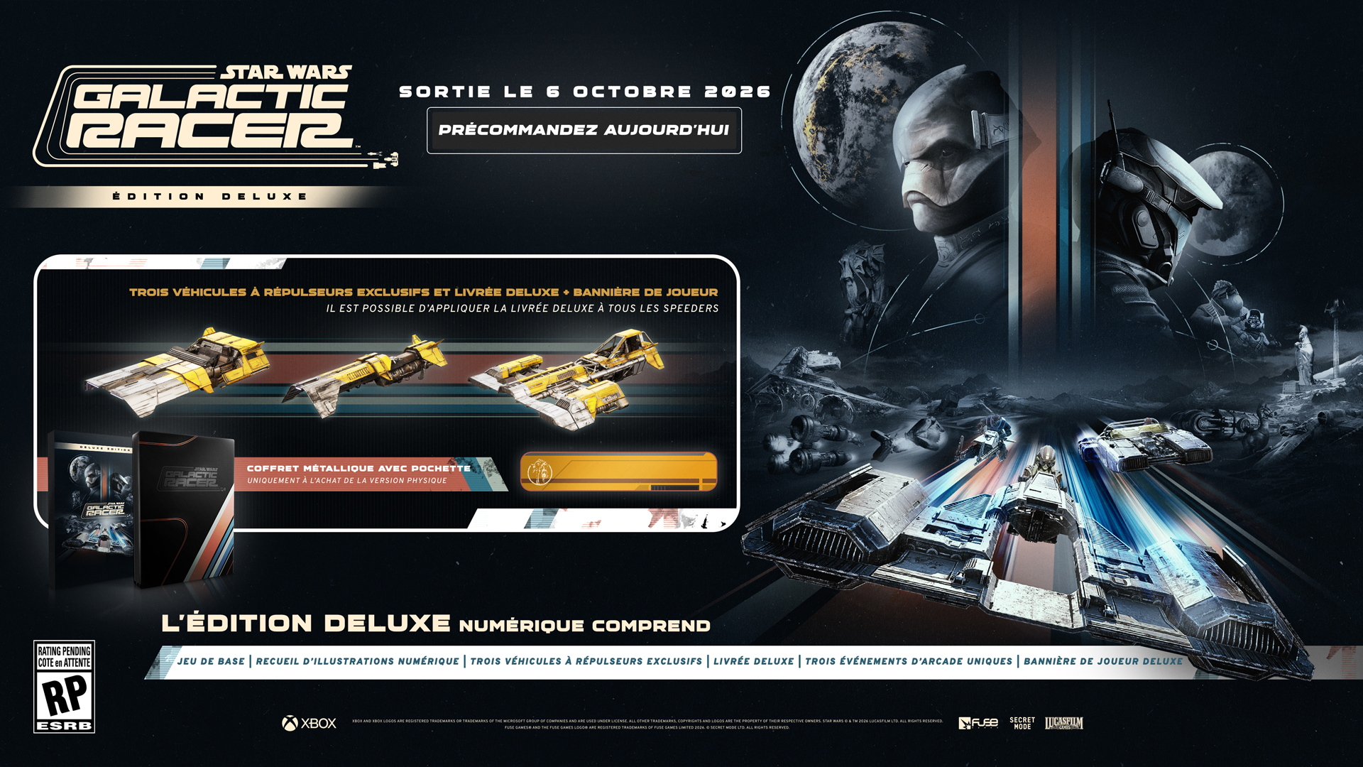 Jeu vidéo Star Wars: Galactic Racer Deluxe Edition pour (Xbox Series X)