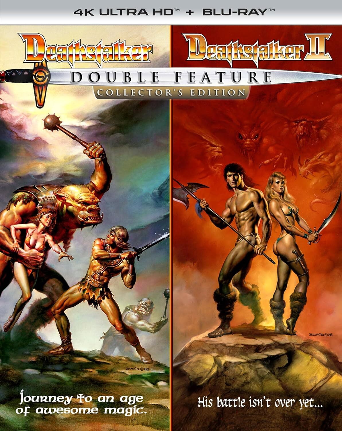 Deathstalker / Deathstalker II Double Feature - Collector's Edition (4K Ultra HD) [2025]