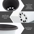thumbnail image 3 of 60 Pcs Practical Mini Flowerpot Bonsai Pot Plastic Flowerpot Gardening Flowerpot, 3 of 7