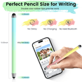 thumbnail image 3 of MEKO Stylus Pens for Touchscreen, 10-pack 2-in-1 Universal Capacitive Stylus Pens for iPad, iPhone, Android, Samsung, Tablets, Laptops & More - Includes 20 Replacement Nibs, 3 of 7