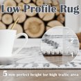thumbnail image 2 of Rugking Area Rug for Hallway 2X5 Grey Modern Geometric Mat Contemporary Moroccan Soft Rug Indoor Door Mat Non Slip Carpet Kitchen Bedroom Dining Room, 2 of 6