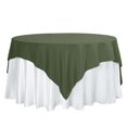 thumbnail image 1 of LNGOOR Nappe Ronde 108” en Polyester pour Mariage Fête Banquet Restaurant - Blanc, 1 of 11