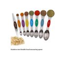thumbnail image 1 of Summer Savings Kcavykas Kitchen Goodies,Baking Tool Stainless Steel Double Measuring Spoon 8-Piece Seasoning Spoon, 1 of 2