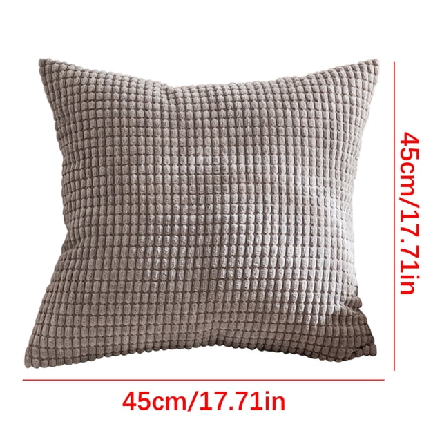 Birdeem Sofa Cushion Corn Kernel Pillow Light Luxury Style Home Bedside Car Core-Free Pillow Case