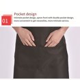 thumbnail image 2 of Youkk 12pack/lot Easy To And Efficient Woman Apron With Pockets For Cooking BBQ Baking purple 1Set, 2 of 6