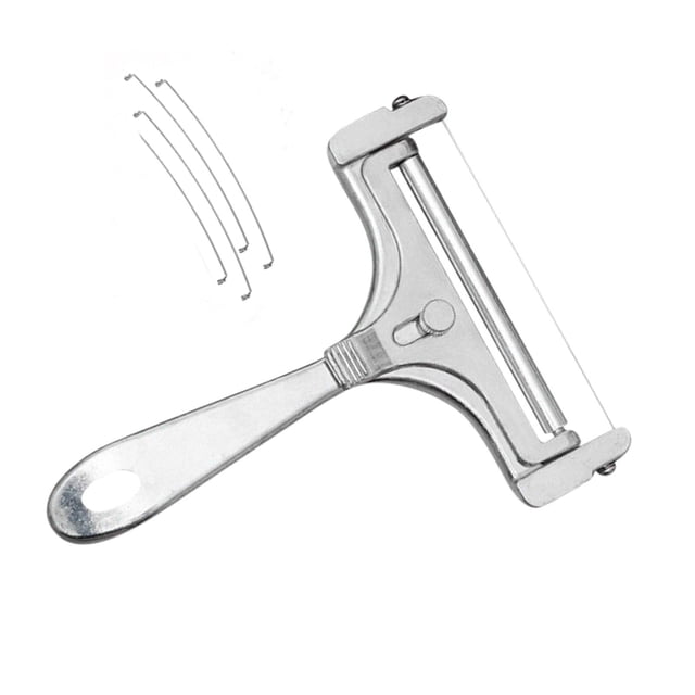 EGNMCR Paring Knife Peelers Adaptable Thickness Butter Cheese Shaver Cheese Chipper Cheese Scraper Kitchen Gadget Cheese peeler