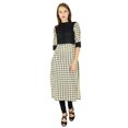 thumbnail image 1 of Phagun Kurti Ethnique Indienne en Coton, Designer Bollywood, Tunique Robe Kurta pour Femmes, 1 of 5